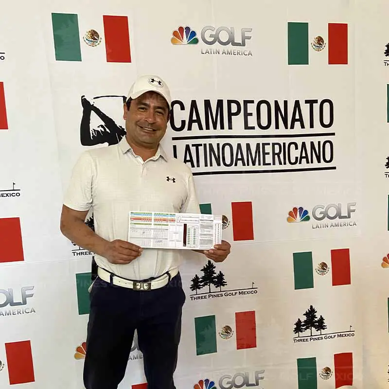 TPGM Three Pines Golf Mexico Torneos de Golf Publicidad en Campos de Golf Back Campeonato Latinoamericano